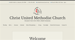 Desktop Screenshot of christumchurch.org