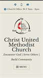 Mobile Screenshot of christumchurch.org